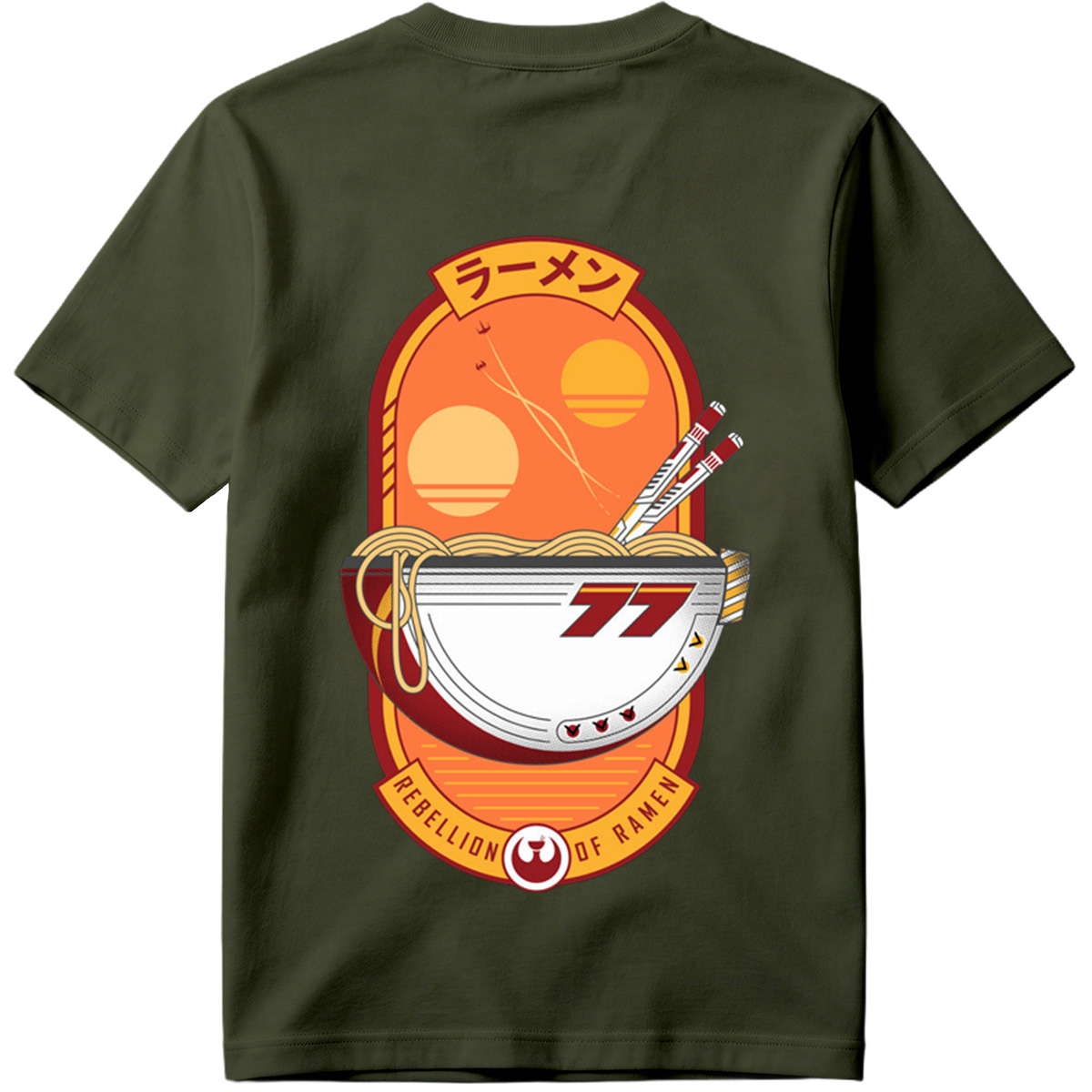 Rebellion of Ramen: Star Wars Inspired Noodle Adventure - Tee