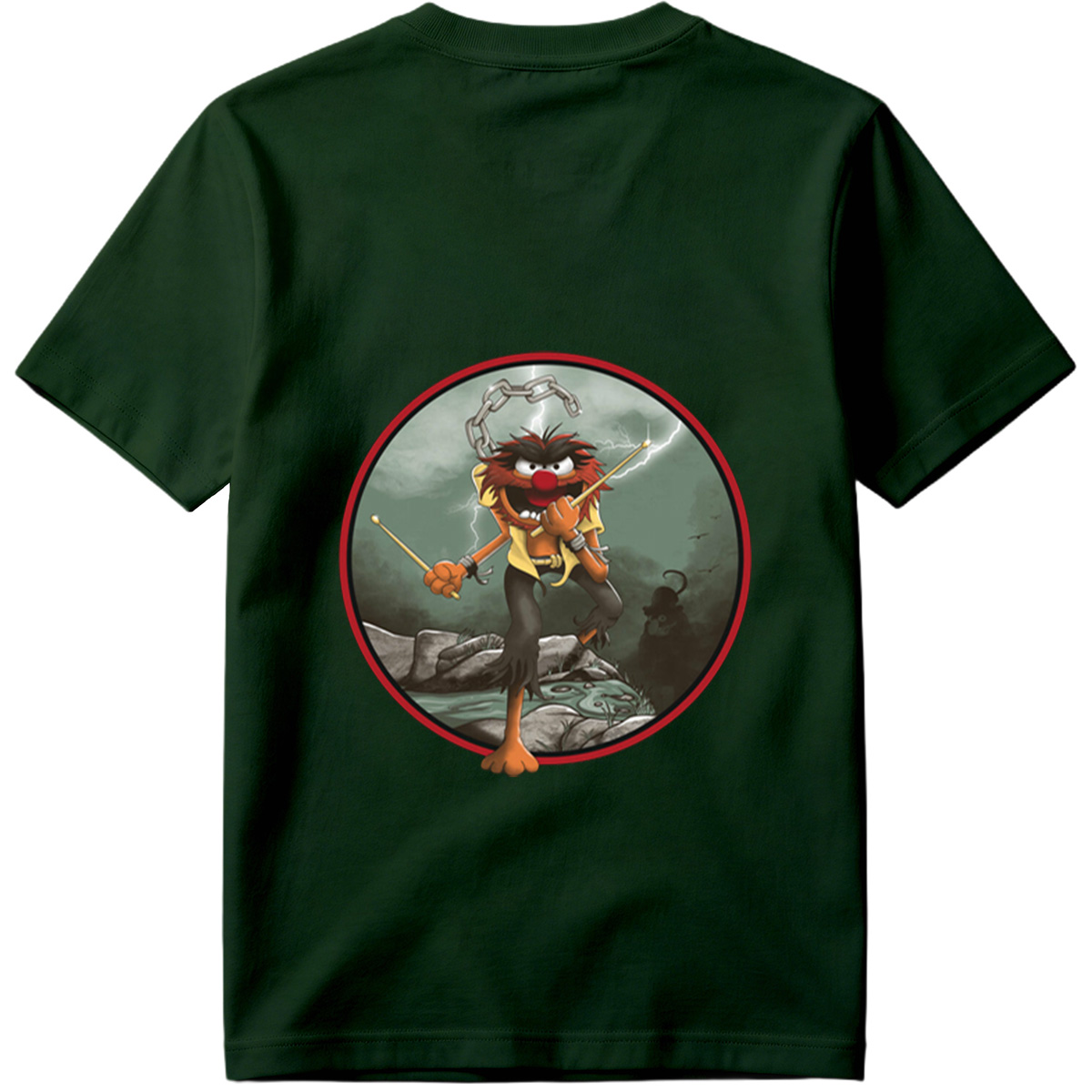 Iron Mayhem: The Drummer - Animal from The Muppets - Tee