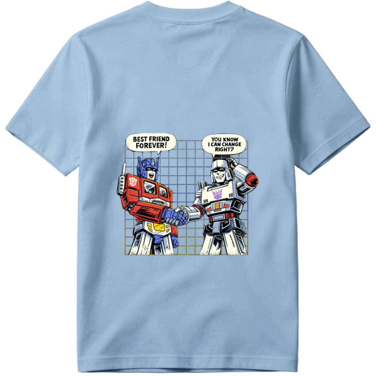 Transformers: Optimus Prime and Megatron Best Friends Forever - Tee