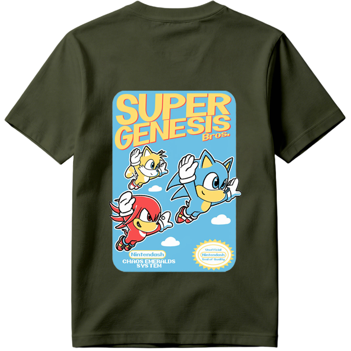 Super Genesis Bros. - Sonic, Tails, and Knuckles - Tee