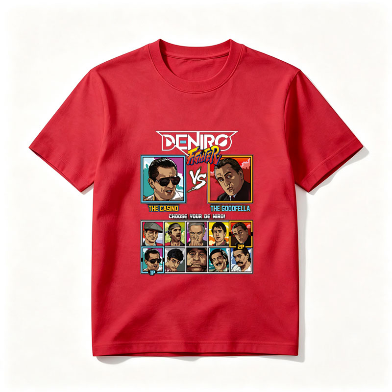 De Niro Fighter: The Casino vs The Goodfella - Choose Your De Niro Character - Tee