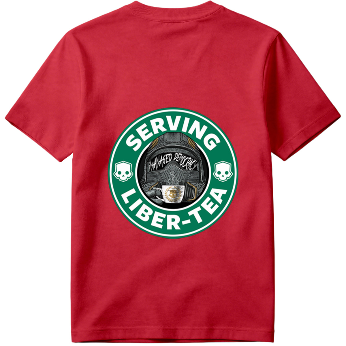 Serving Liber-Tea: Managed Democracy - Tee