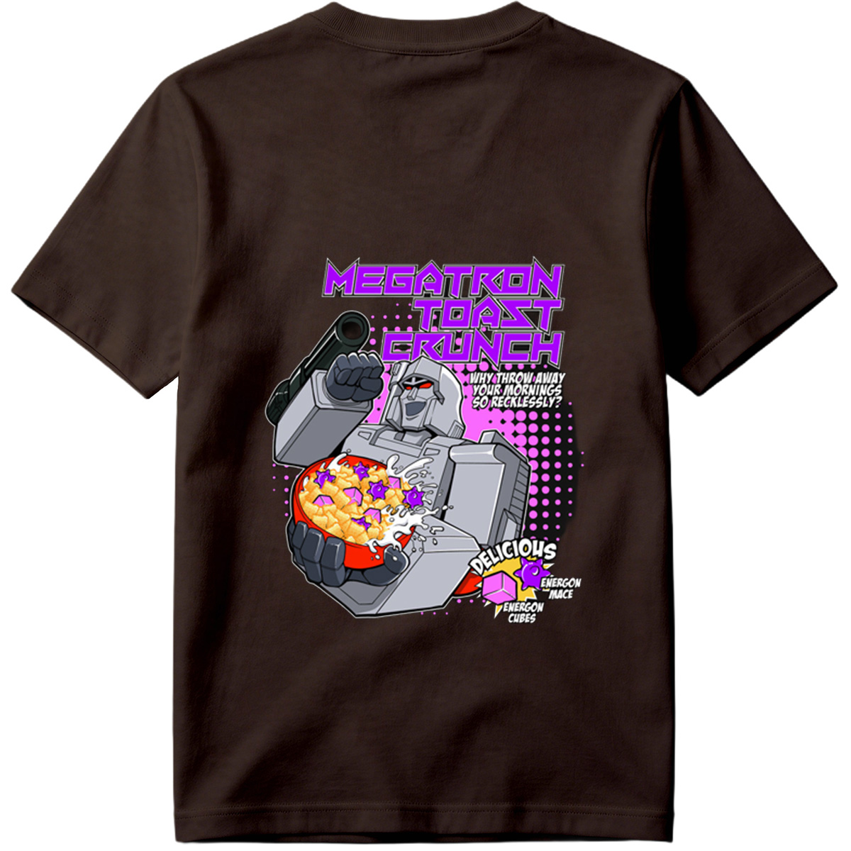 Megatron Toast Crunch - Transformers Cereal Parody - Tee