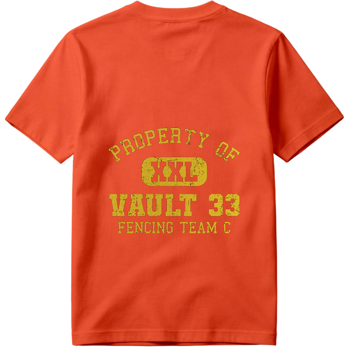 Property of Vault 33 Fencing Team C - Fallout Series - Tee