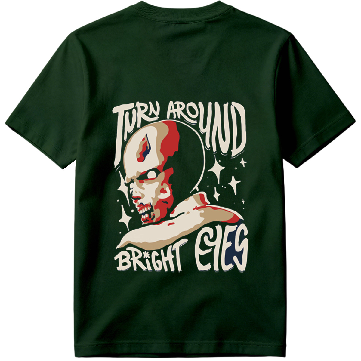 Turn Around Bright Eyes: Skull Character Design - Tee