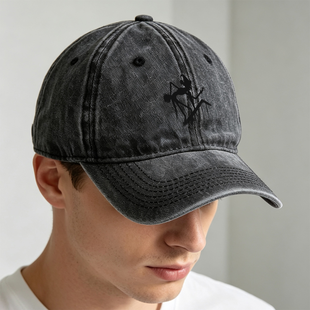 Coraline and the Other Mother - Washed Denim - Baseball Cap