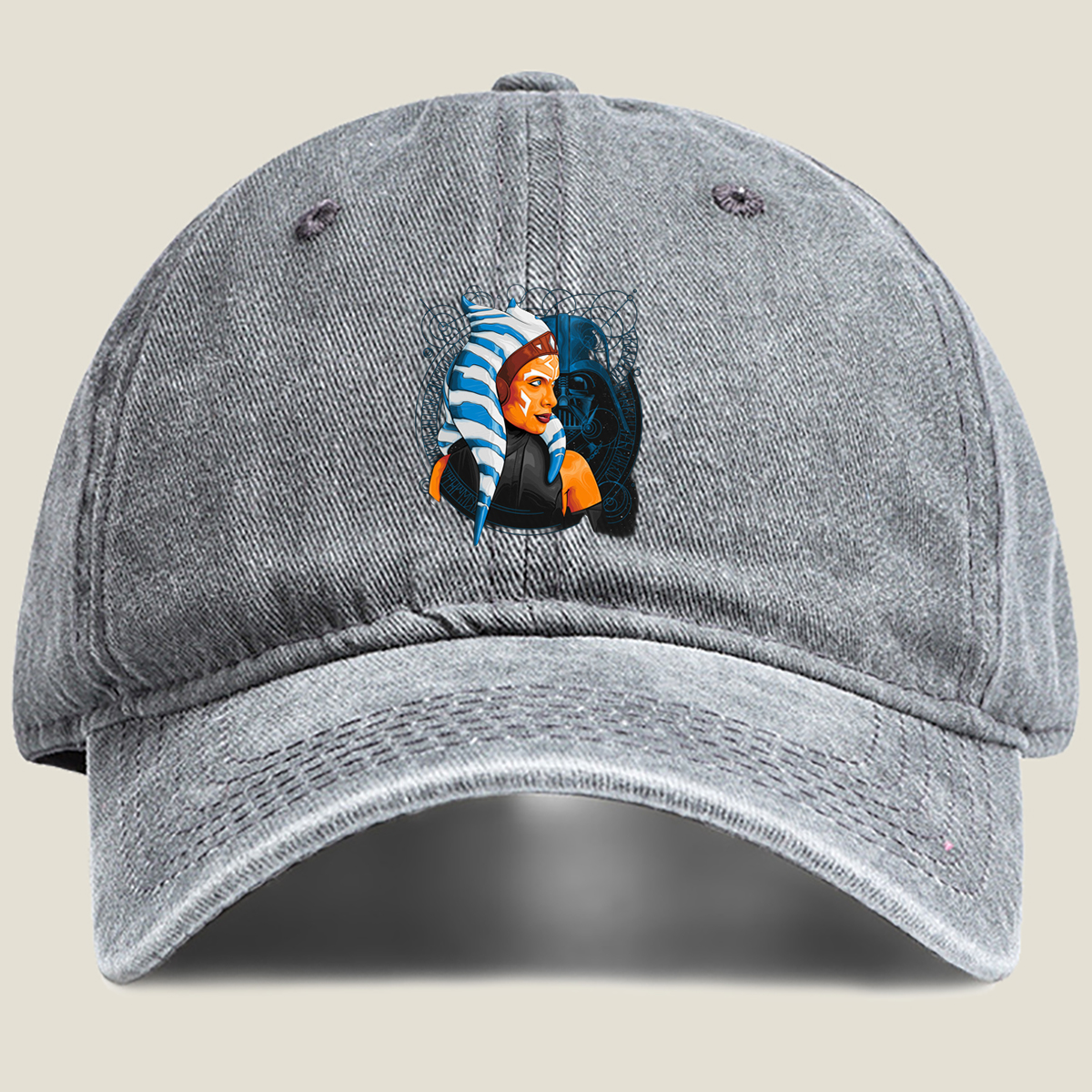 Star Wars: Ahsoka Tano & Darth Vader - Washed Denim - Baseball Cap