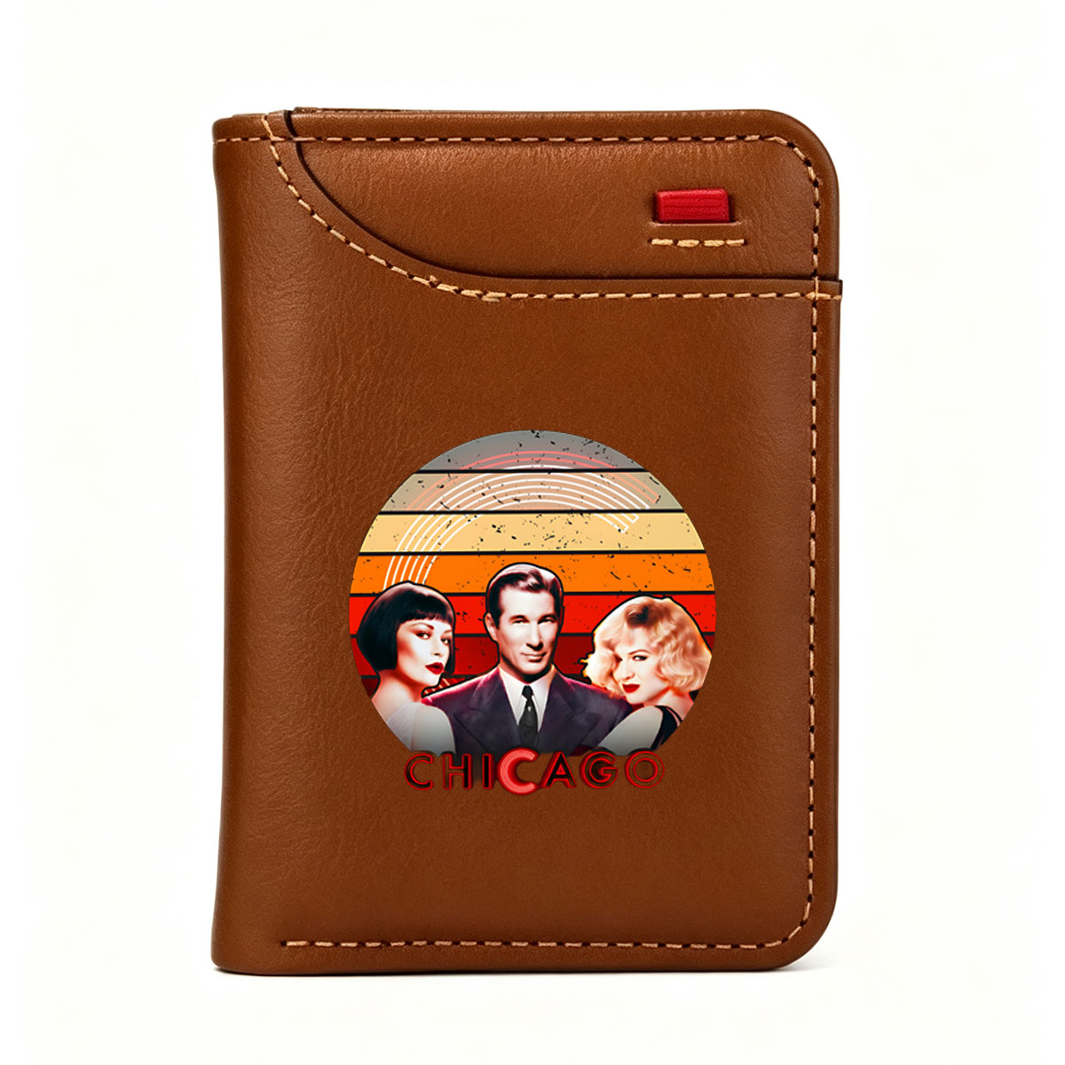 Chicago: Velma, Billy, and Roxie in the 1920s Glamour - Vertical Style Wallet
