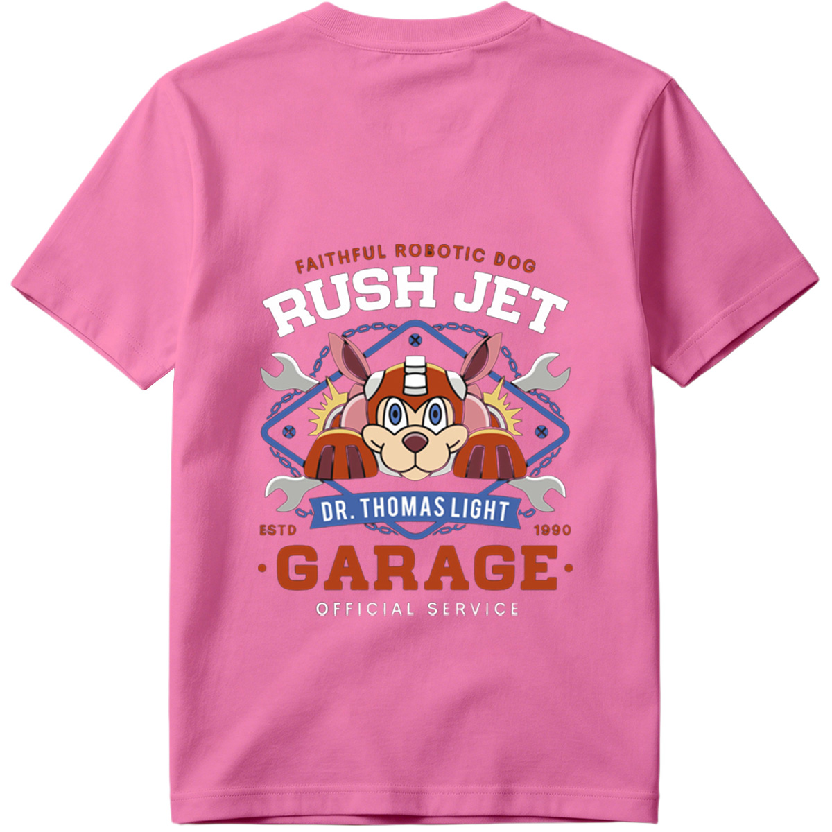 Rush Jet: Dr. Thomas Light Garage Official Service - Tee
