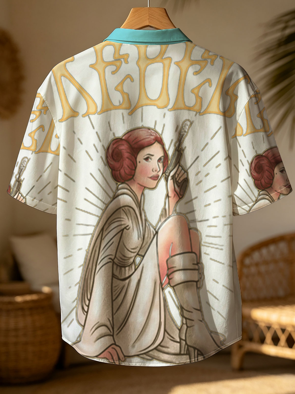 Rebel: Princess Leia Organa with Blaster, Star Wars Icon -  Shirt