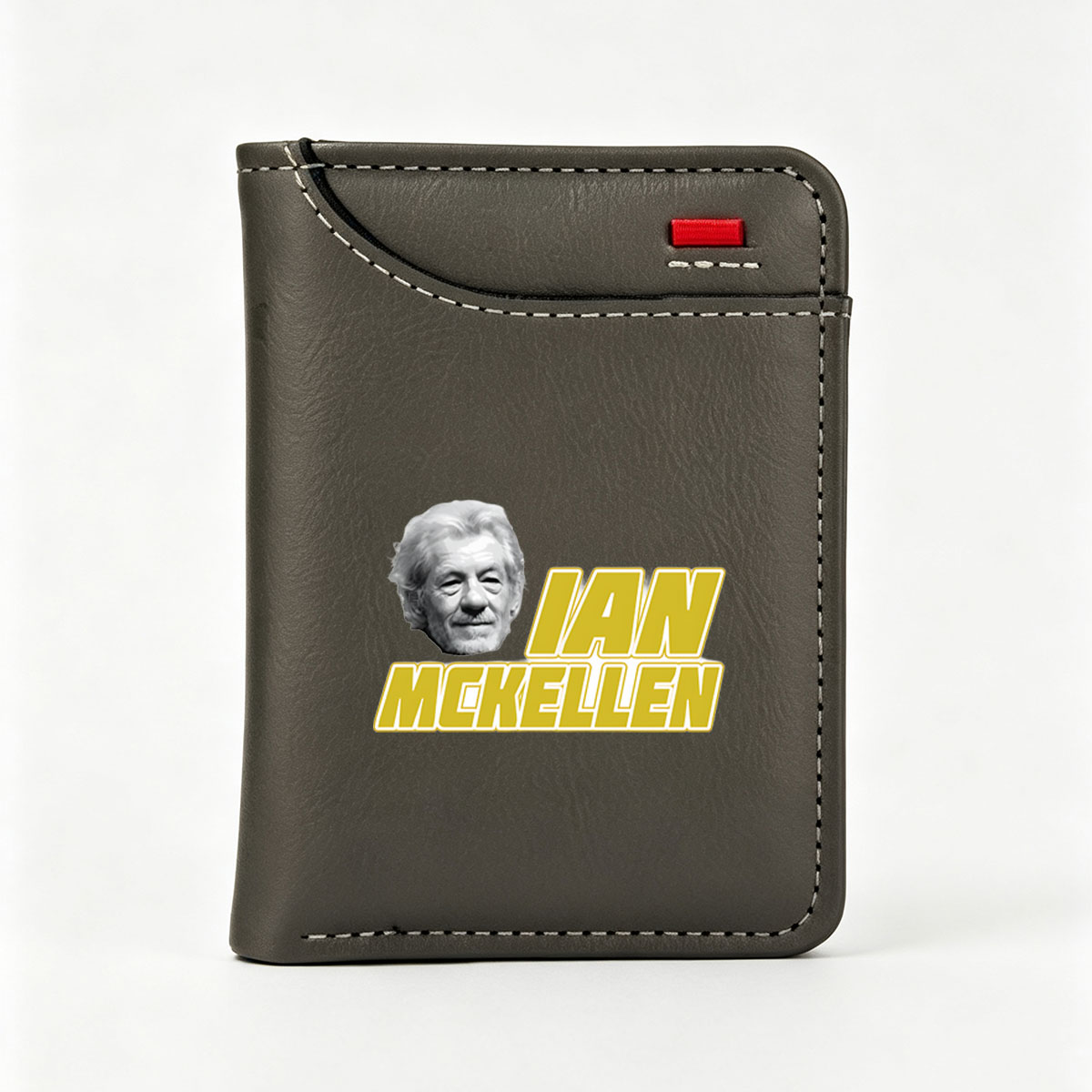 Ian McKellen - Legendary Actor and Iconic Performer - Vertical Style Wallet