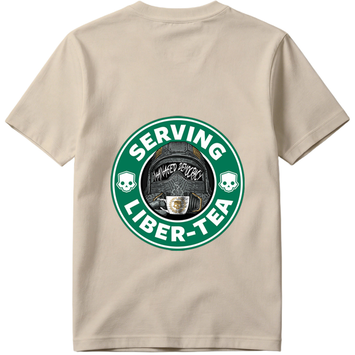 Serving Liber-Tea: Managed Democracy - Tee