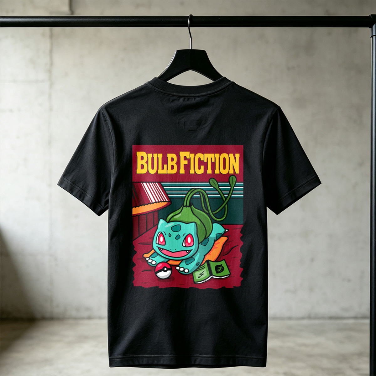 Bulbasaur in Bulb Fiction: A Pokémon Parody - Tee