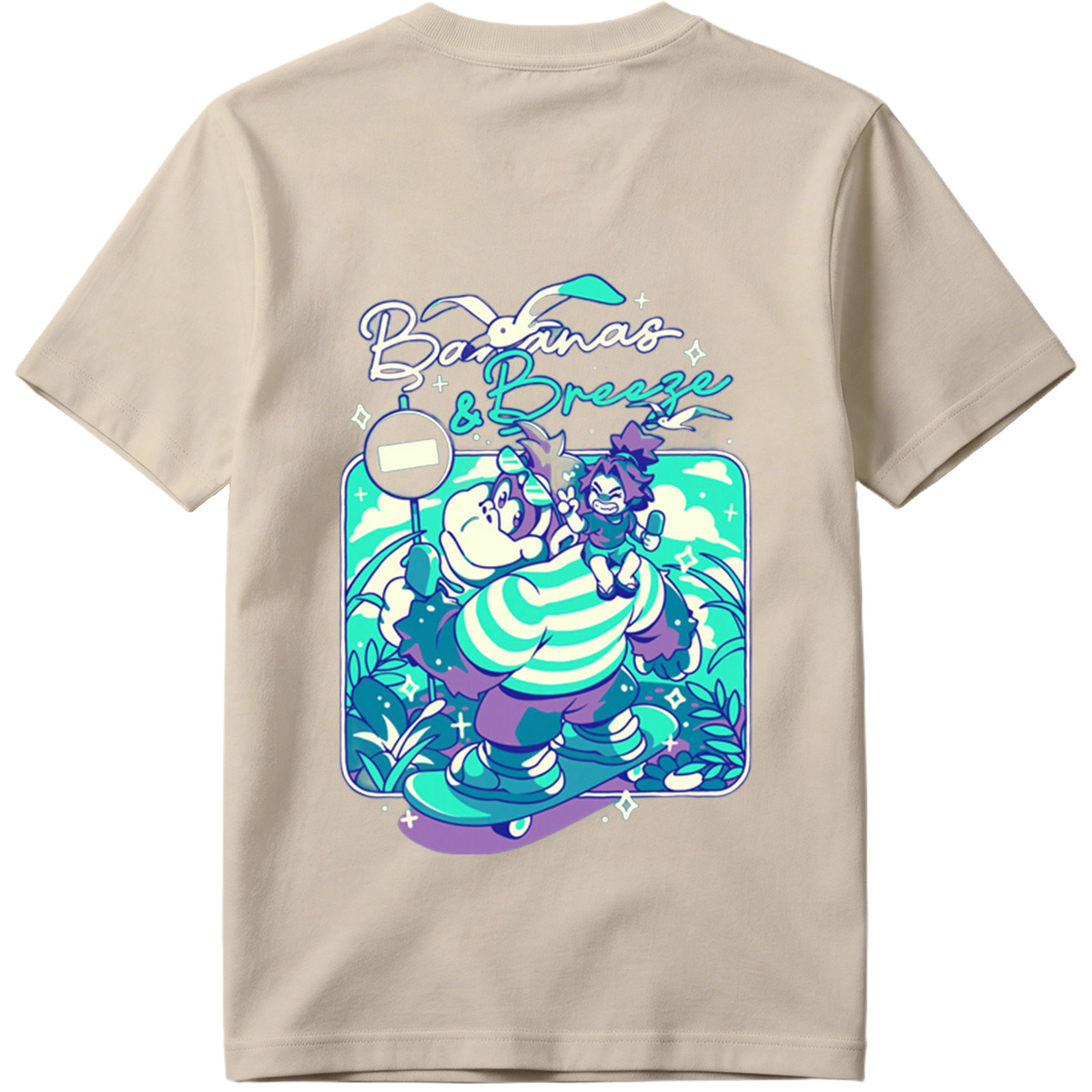 Bananas & Breeze: Wario and Birdo Adventure - Tee
