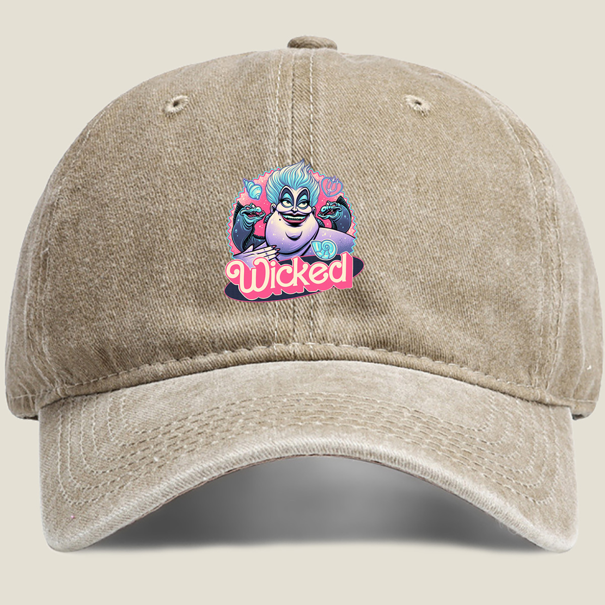 Wicked: Ursula and Flotsam & Jetsam - Washed Denim - Baseball Cap
