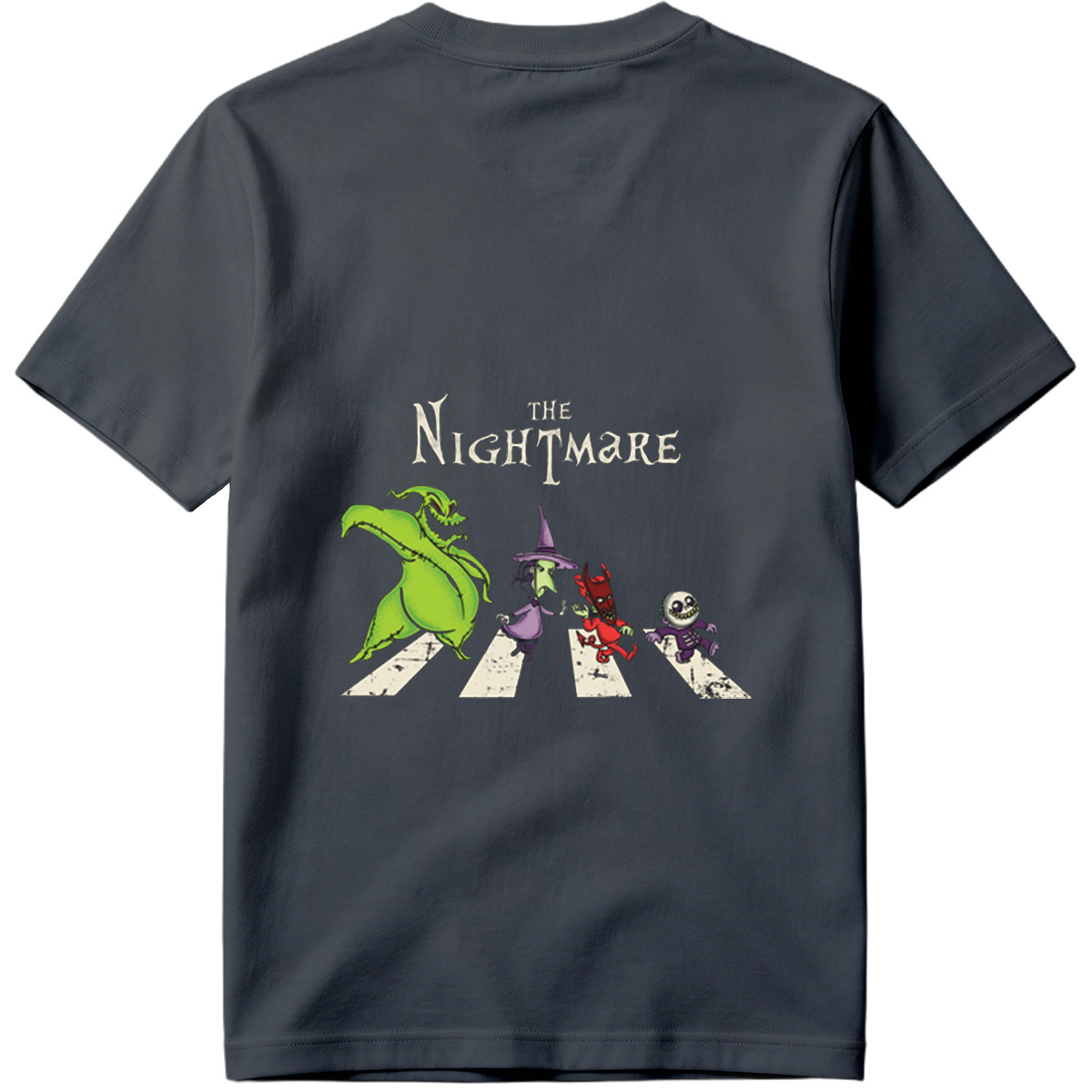 The Nightmare: Oogie Boogie, Witch, Devil, and Jack Skellington Crossing - Tee