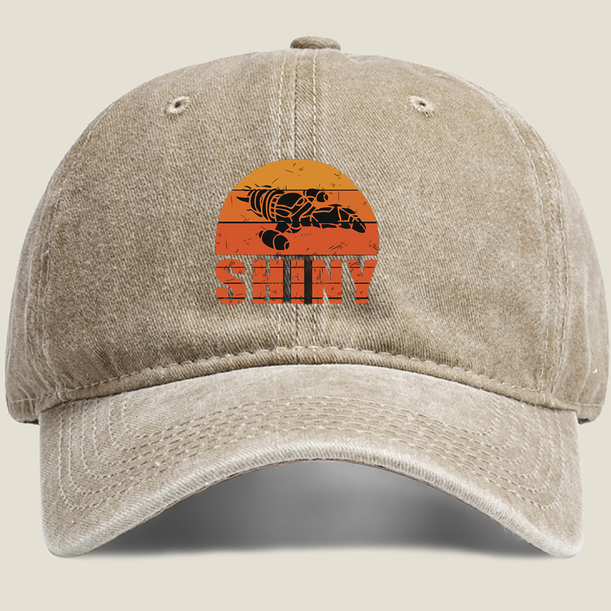 Shiny - Pokémon Character Design - Washed Denim - Baseball Cap