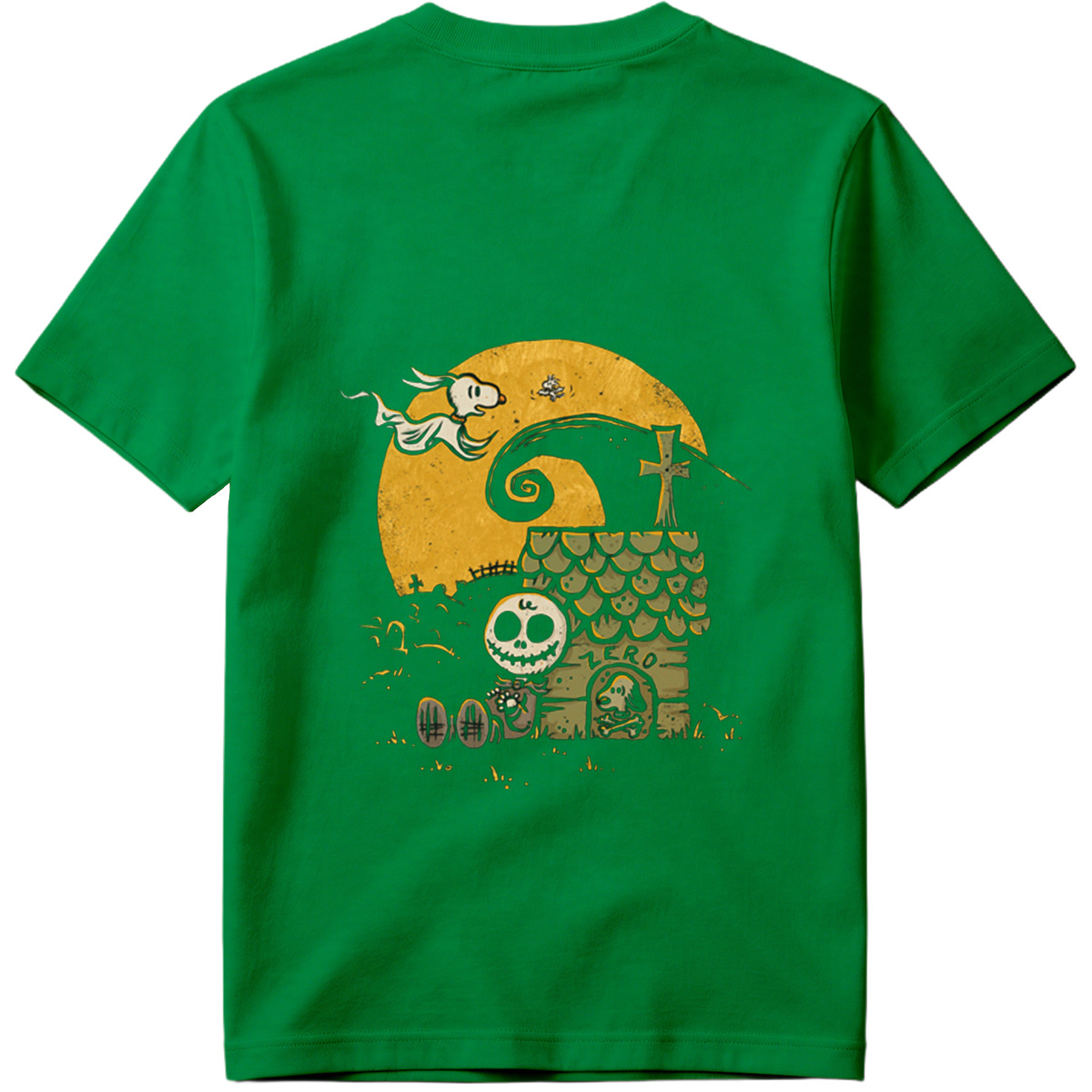 The Nightmare Before Christmas: Jack Skellington and Zero - Tee