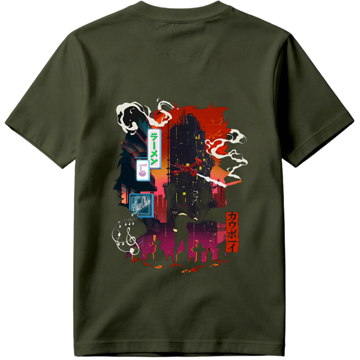 Cowboy Bebop: Spike Spiegel in the Neon City - Tee