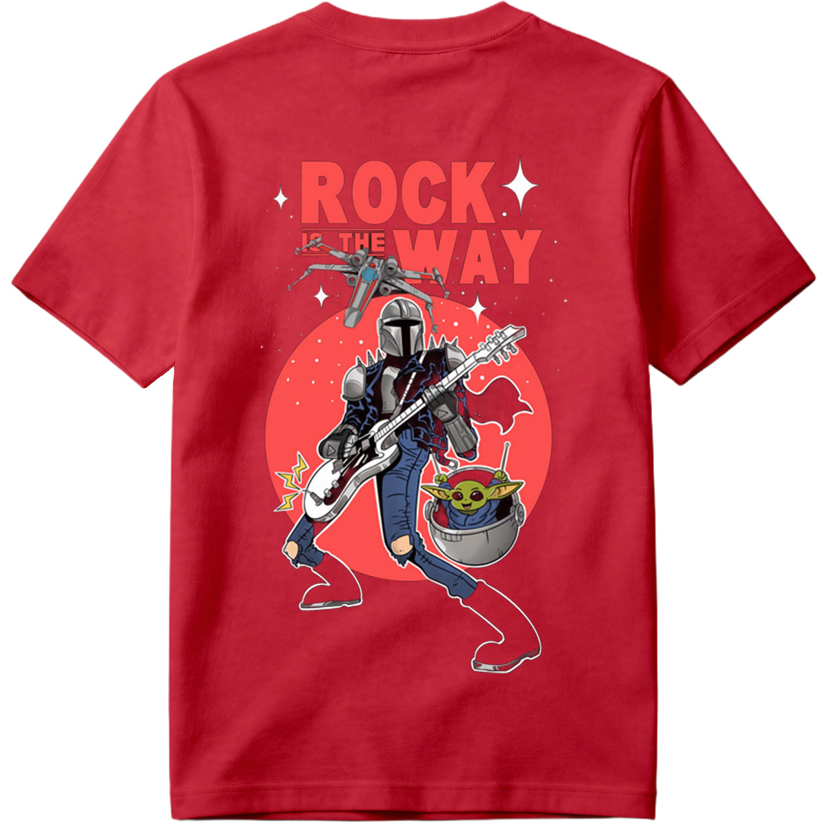 The Mandalorian and Grogu Rock the Way - Tee