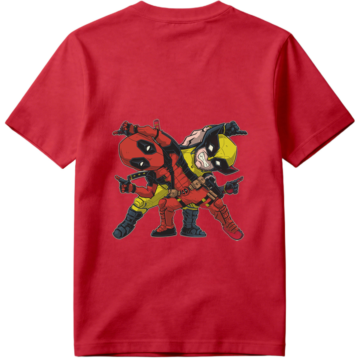 Deadpool and Wolverine Chibi Art - Tee