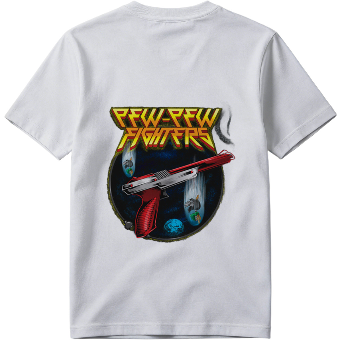 Pew-Pew Fighters: Laser Blasters and Space Ducks - Tee