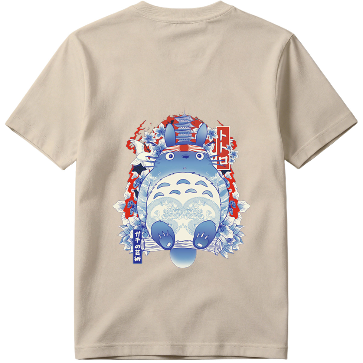 Totoro Japanese Art Design - Tee
