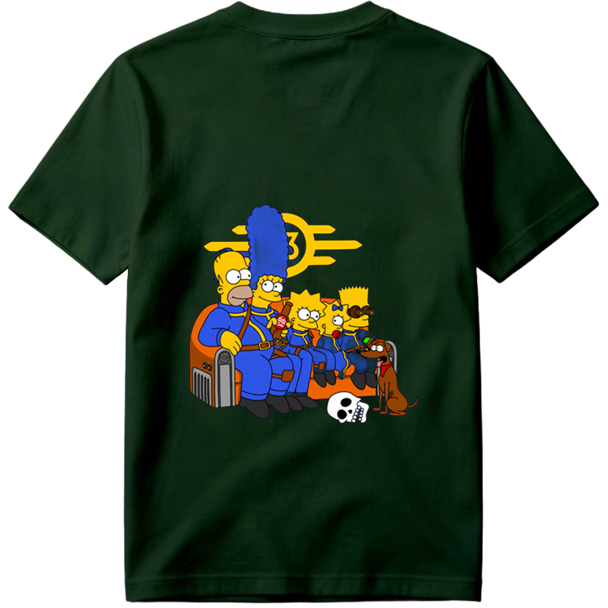 The Simpsons Family in Starfleet Uniforms - Tee