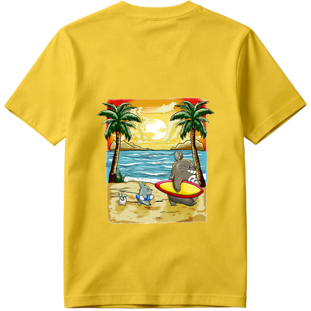 Pokémon: Slowpoke and Friends at the Beach - Tee