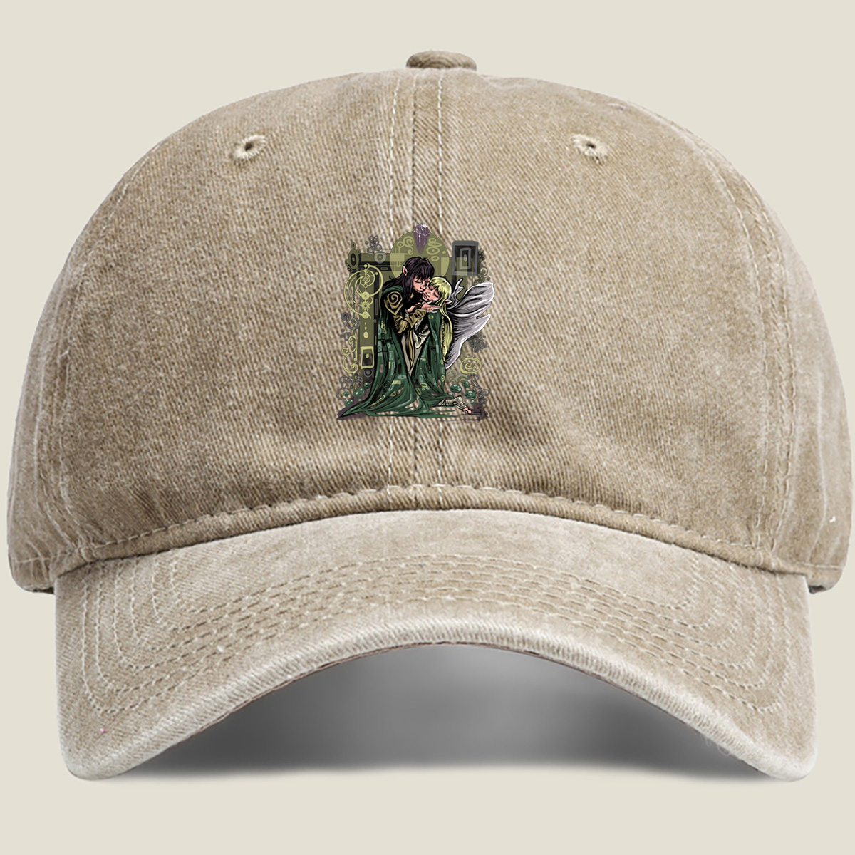 The Witcher: Geralt and Ciri - Washed Denim - Baseball Cap