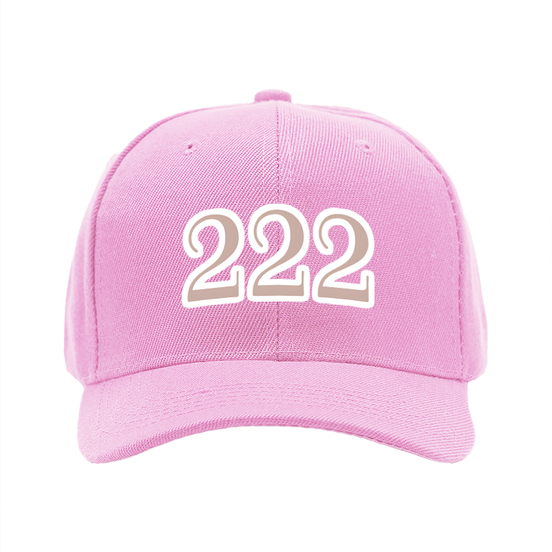 1pc New Baseball Cap with 222 Number Print Design Unisex Adjustable Hat for Outdoor Activities and Casual Wear Suitable for Adults and Teens