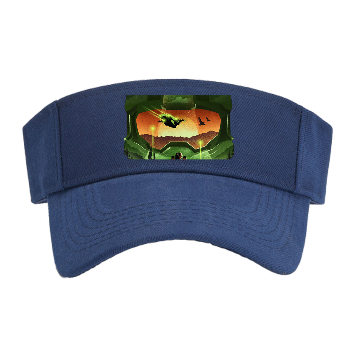 Master Chief in Halo: A Soldier's View from the Helmet -  Visor cap