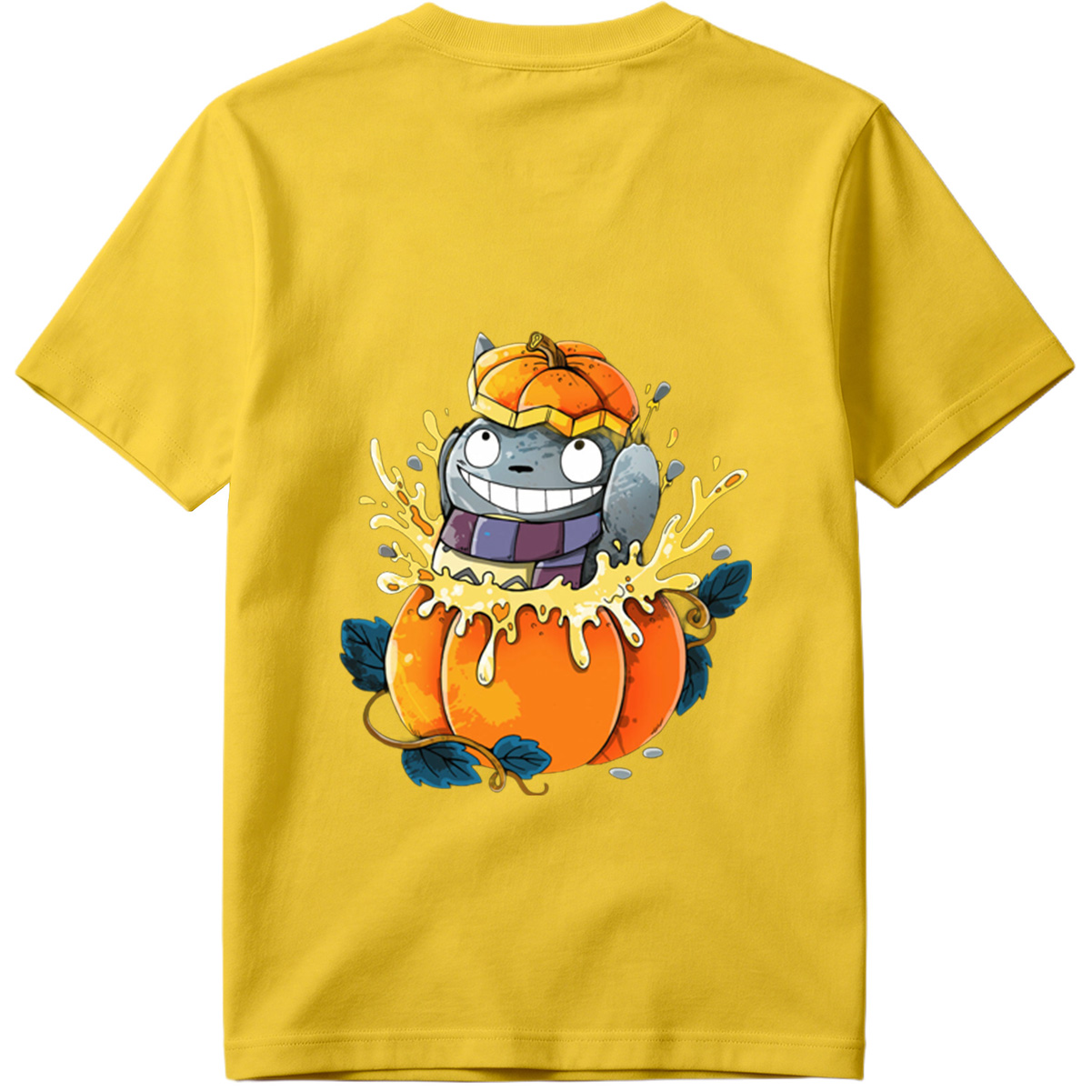 Pumpkin Cat in a Jack-o'-Lantern - Tee