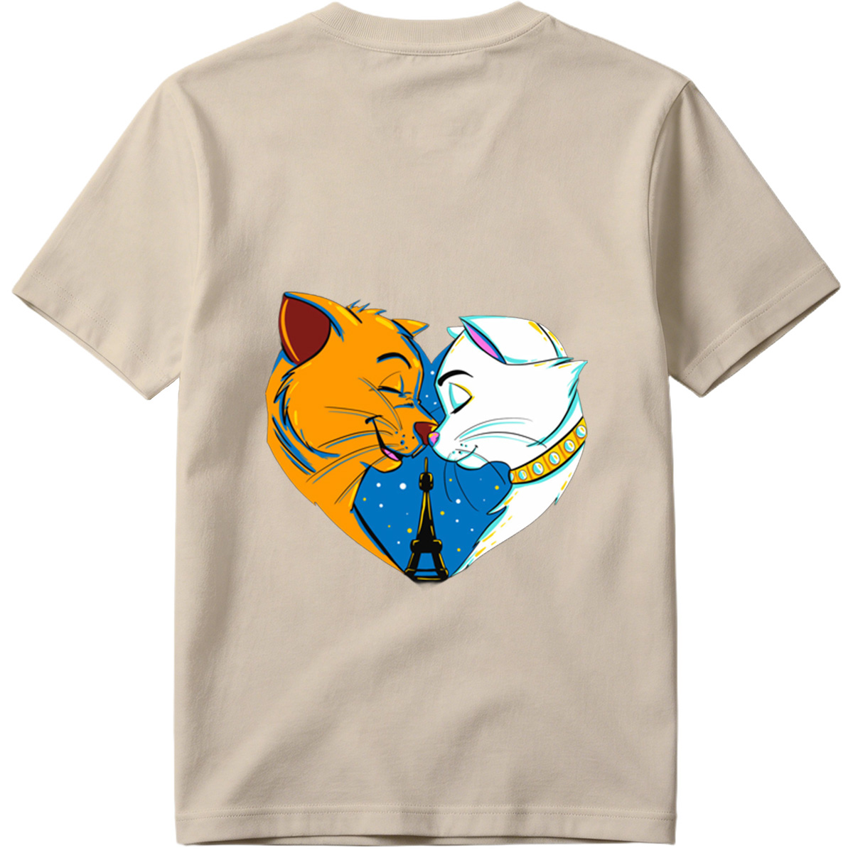 The Aristocats: Thomas O'Malley and Marie - Tee