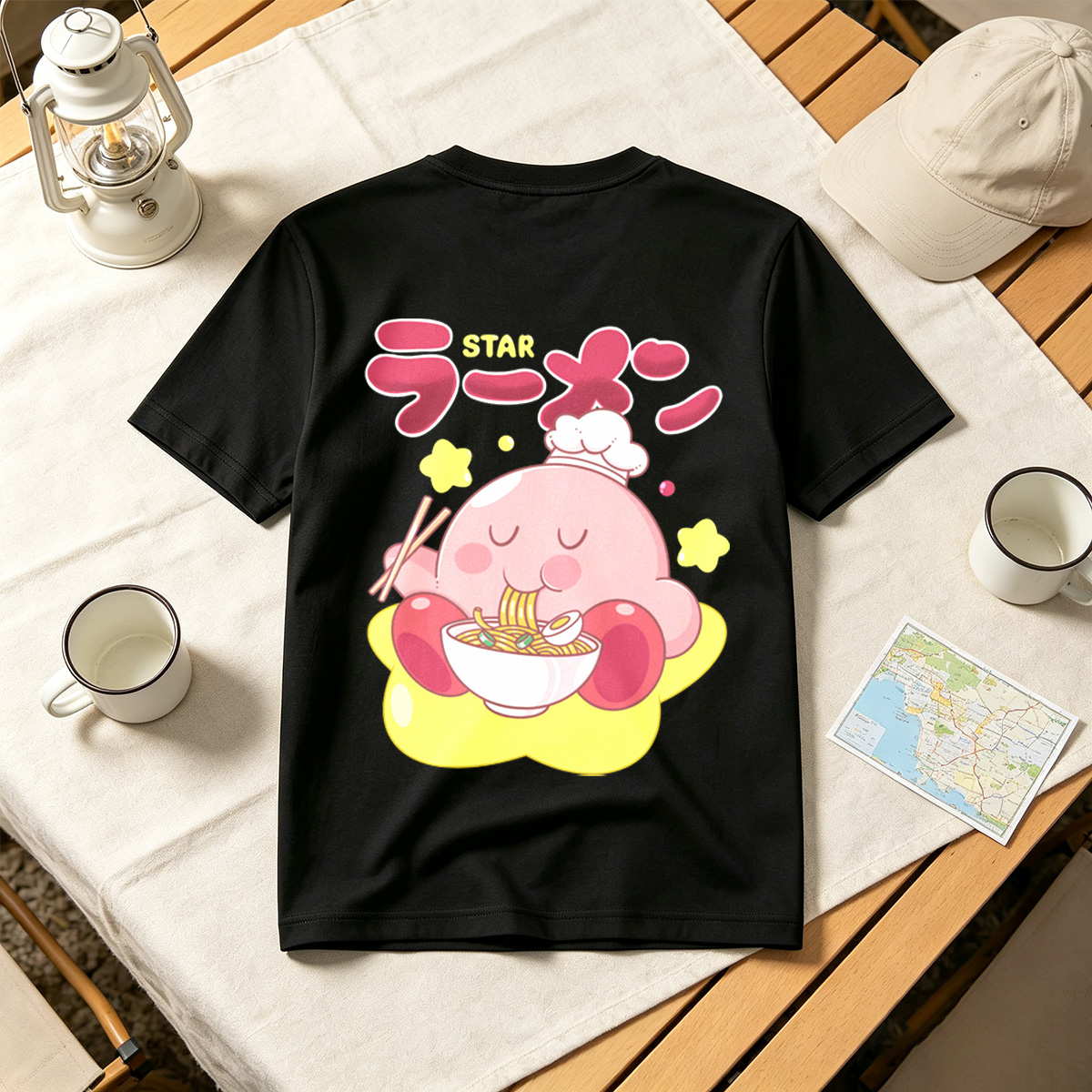 Kirby Star Ramen - Tee