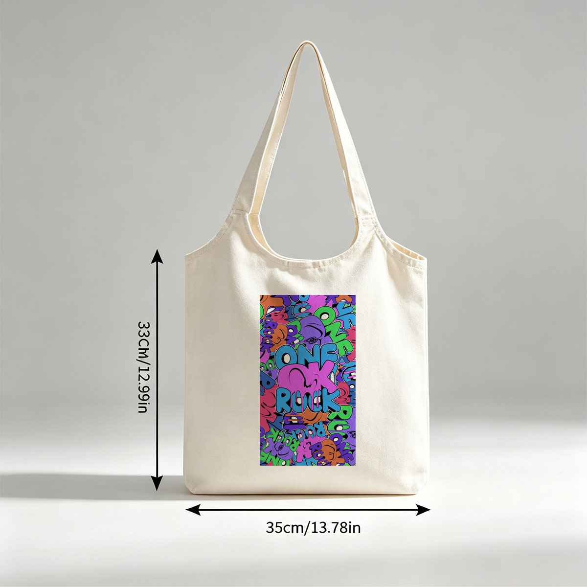 One Ok Rock Concert Graffiti Art Wallpaper - Canvas shoulder bags/