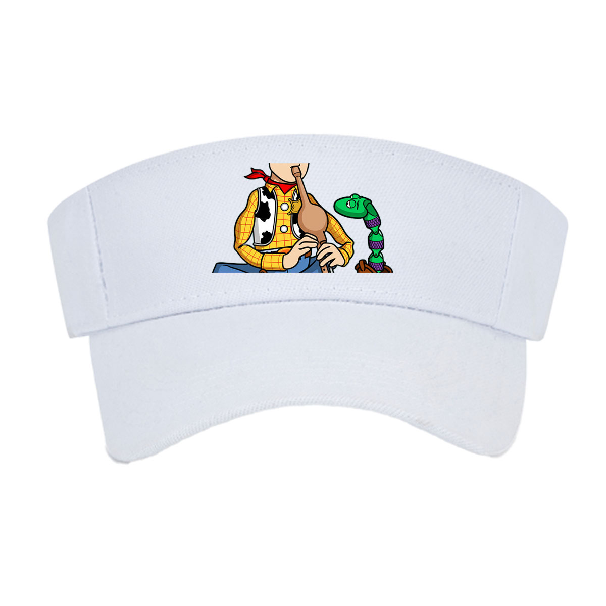 Woody Playing Flute with Snake in Boot -  Visor cap