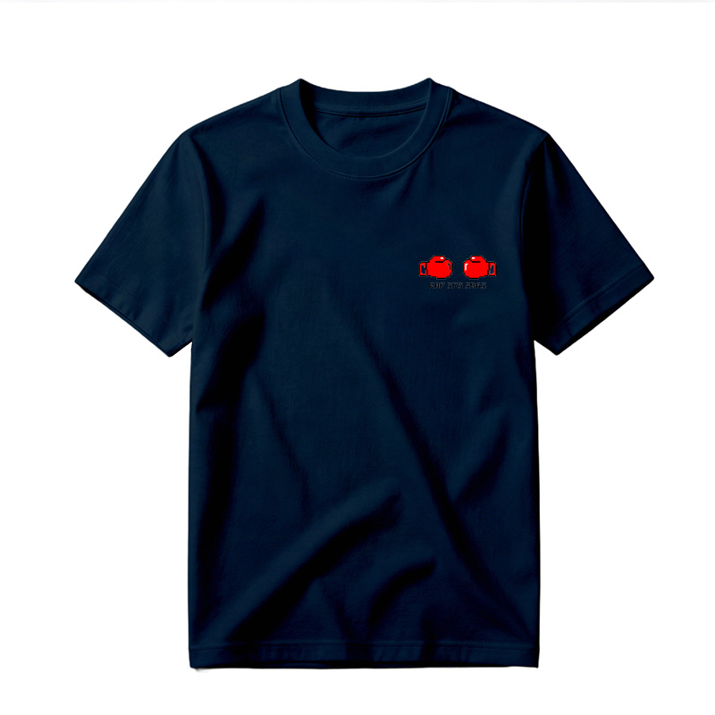 Red Pixel Teapot Pair with Code 0073735963 - Tee