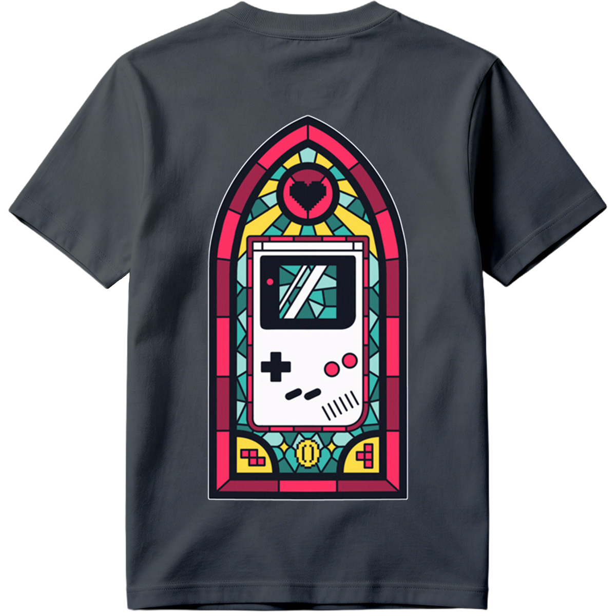 Stained Glass Game Boy - Tee