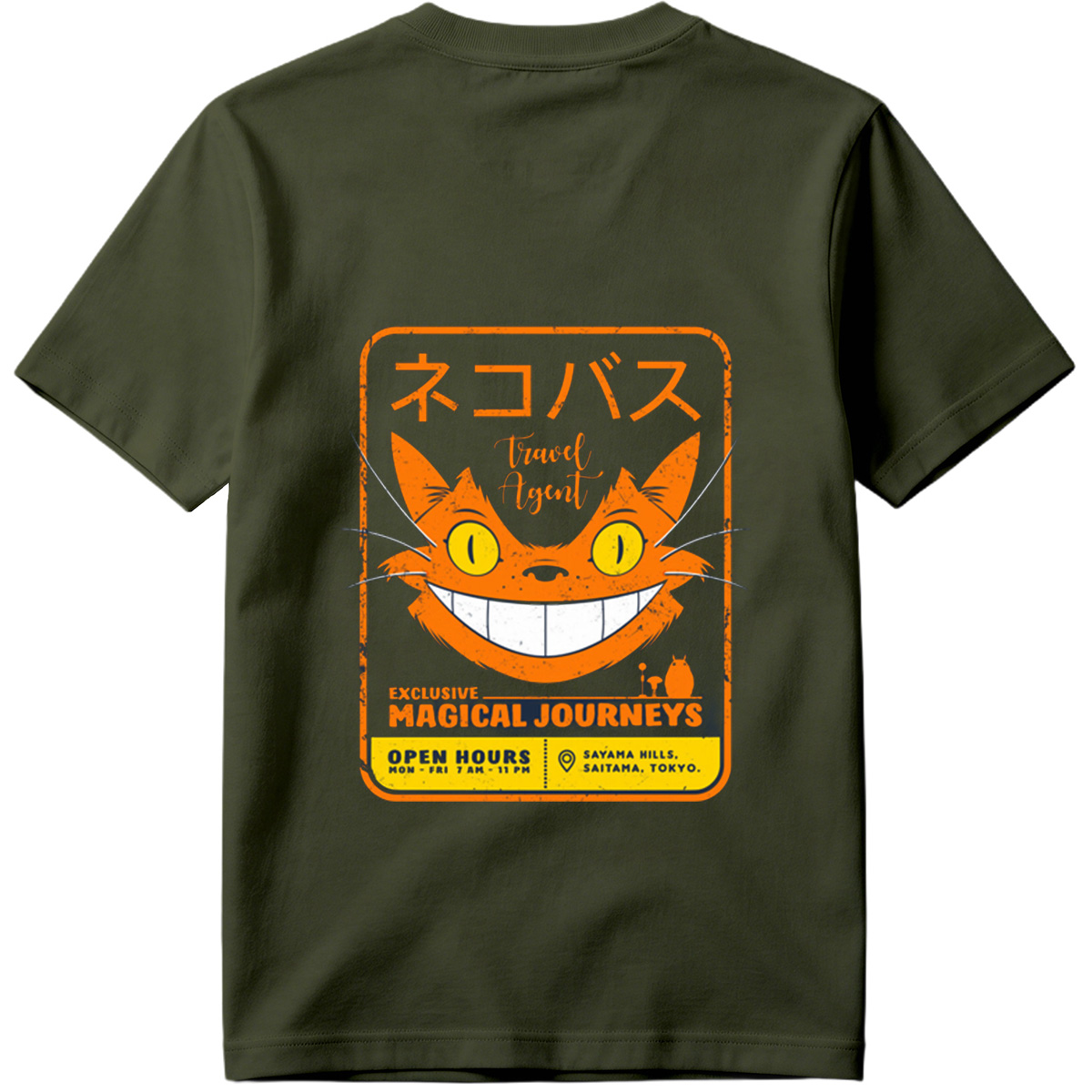 Catbus Travel Agent: Exclusive Magical Journeys - Tee