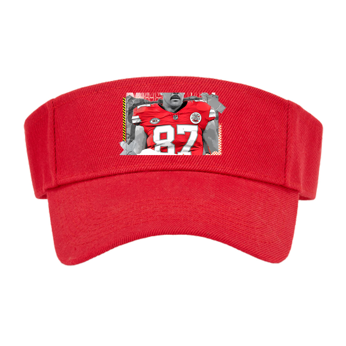 Travis Kelce, Kansas City Chiefs Tight End, #87, NFL Star -  Visor cap