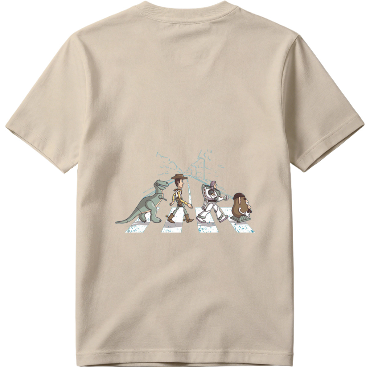 Toy Story Characters Crossing the Street - Tee