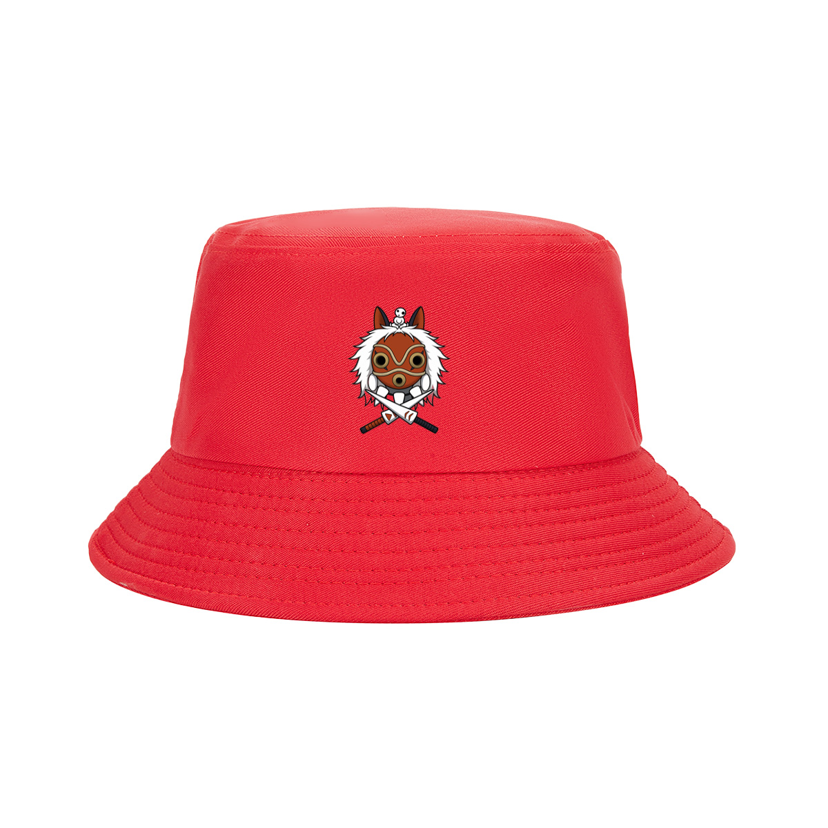 Princess Mononoke: San and Moro with Crossed Blades - Fisherman's Hat