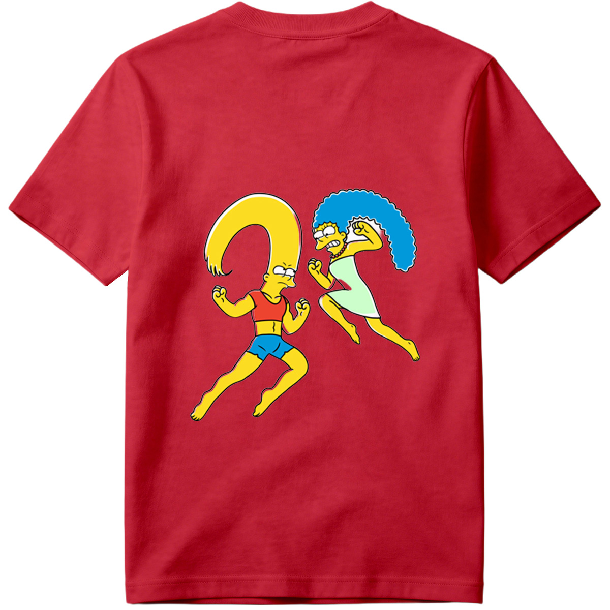 The Simpsons: Marge and Homer Running - Tee