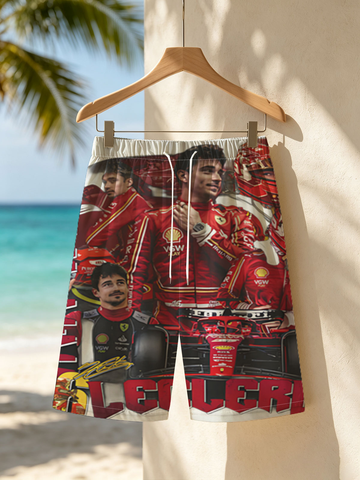 Charles Leclerc Ferrari F1 Driver 2023 Season Highlights -  Beach shorts