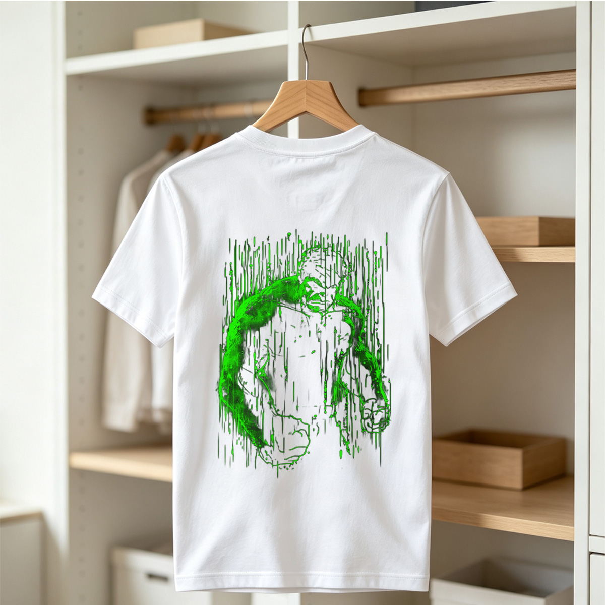 Hulk in Matrix Style - Tee