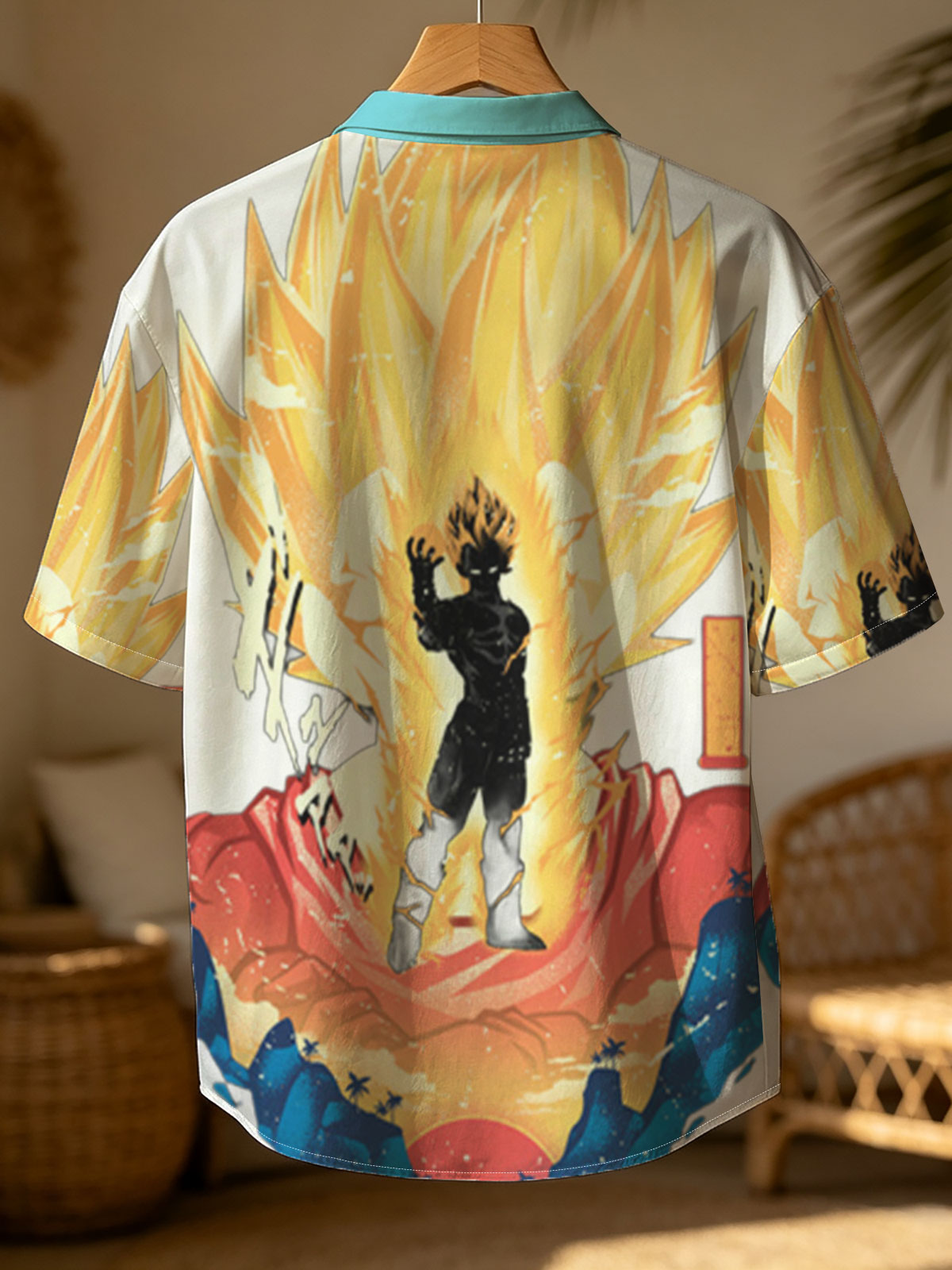 Super Saiyan Transformation: Dragon Ball Z Character in Radiant Aura -  Shirt