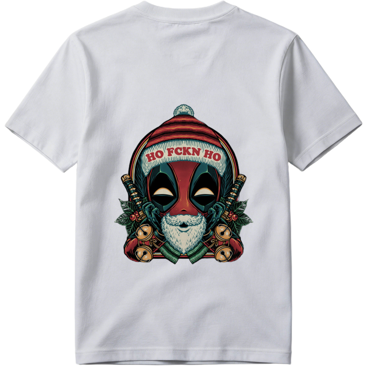 Deadpool Santa Christmas Design - Tee