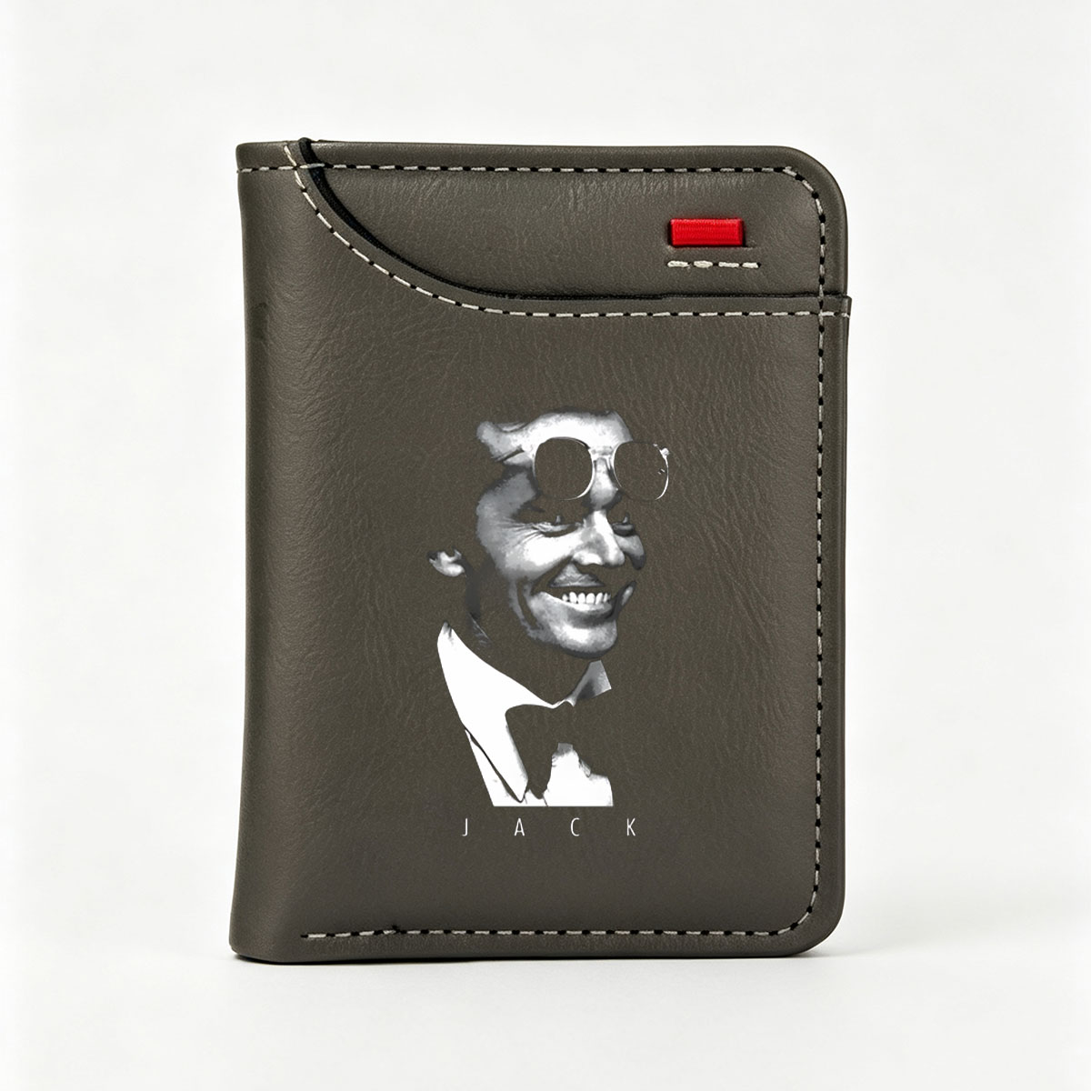 Jack Nicholson in The Shining, iconic horror film character - Vertical Style Wallet