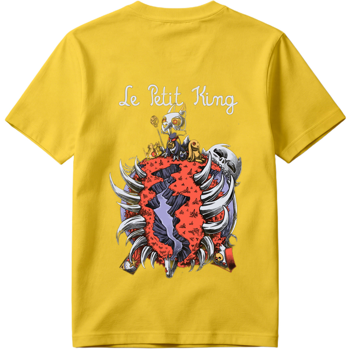 Le Petit King: The Skeletal Cat King and His Kingdom - Tee